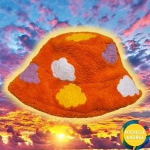 Sunset Head in the Clouds Bucket Hat
